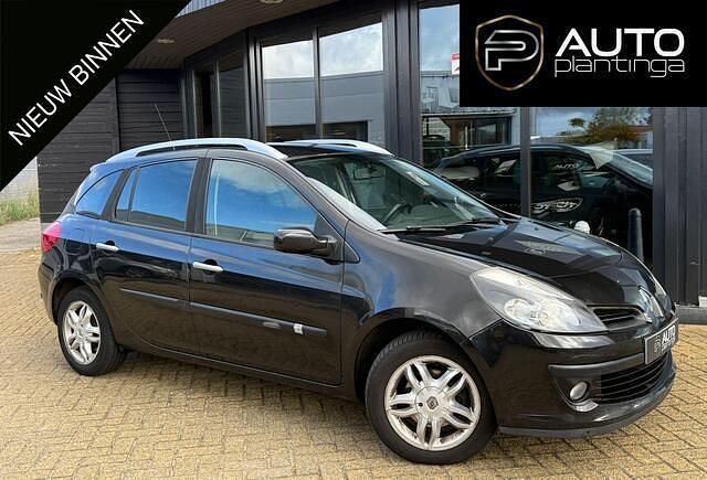 Zwart Gebruikt 2008 Renault Clio GrandTour Dynamique Stationwagen | € 2.395 (Eerlijke prijs) - Afbeelding 1/4