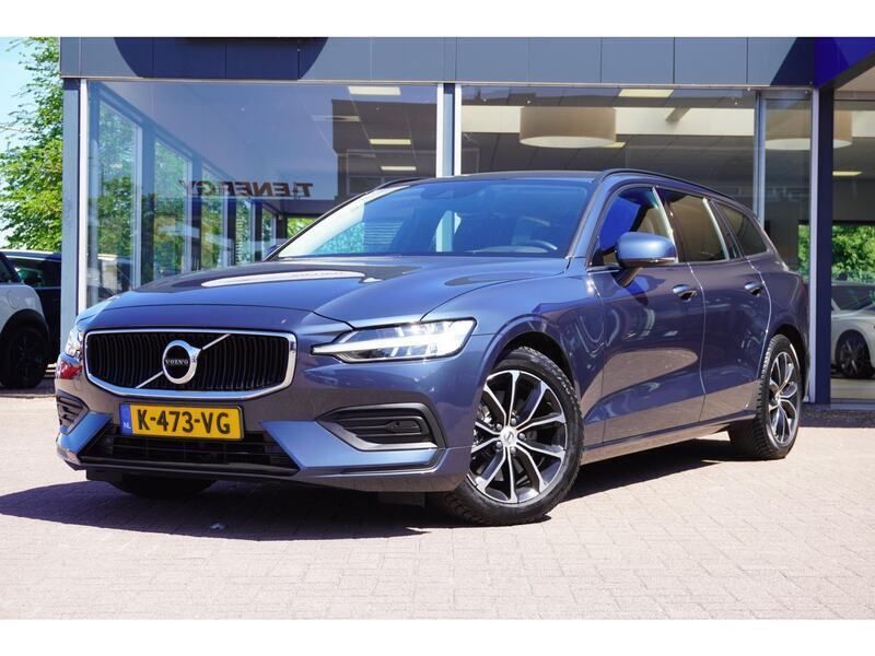 Blauw Gebruikt 2021 Volvo V60 Momentum Stationwagen | € 20.499 (Super prijs) - Afbeelding 1/4