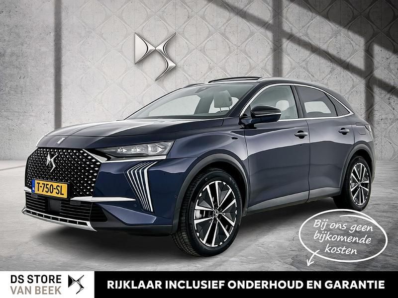 Blauw (metallic) Occasion 2023 DS Automobiles DS7 Crossback Opera SUV | € 37.990 (Duur) - Afbeelding 1/4