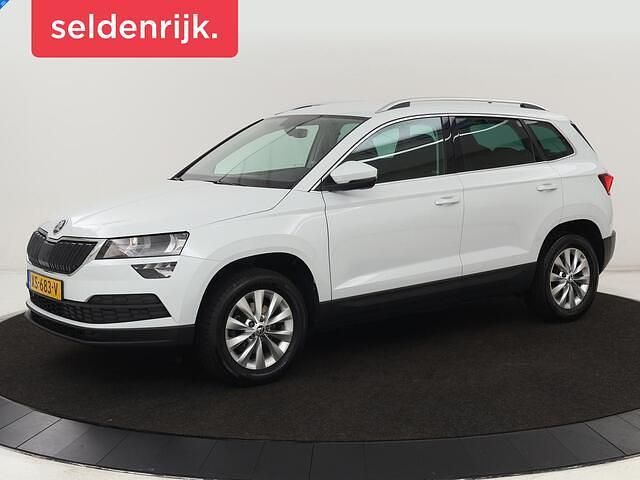 Wit Gebruikt 2019 Skoda Karoq Clever SUV | € 12.900 (Eerlijke prijs) - Afbeelding 1/4