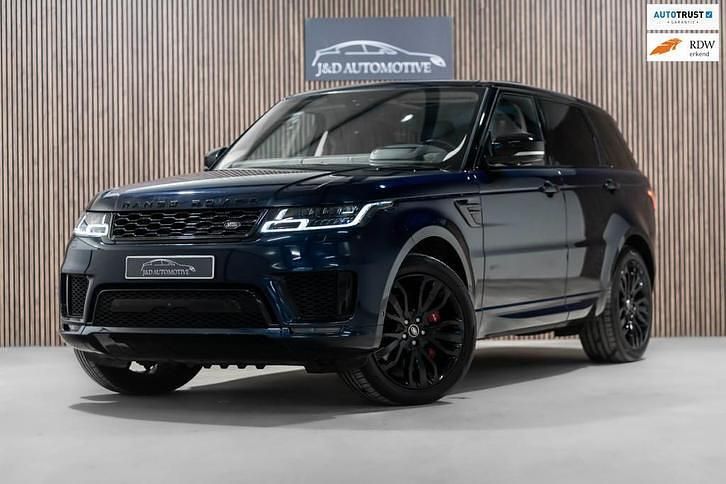 Zwart Gebruikt 2020 Land Rover Range Rover Sport HSE SUV | € 51.900 (Iets duurder) - Afbeelding 1/4