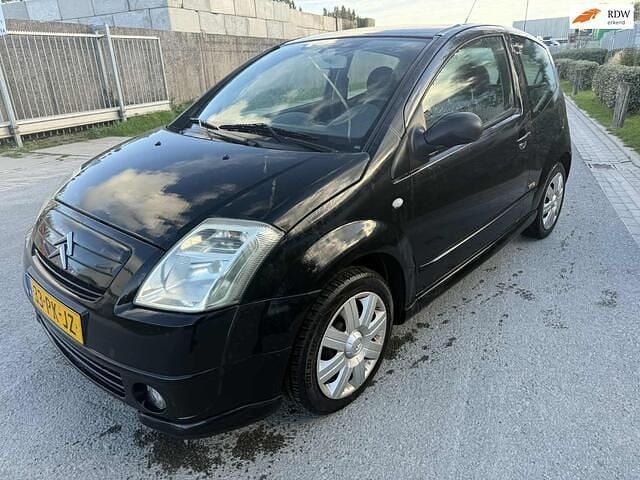 Zwart Gebruikt 2004 Citroën C2 VTR Sport Hatchback | € 1.499 (Eerlijke prijs) - Afbeelding 1/4