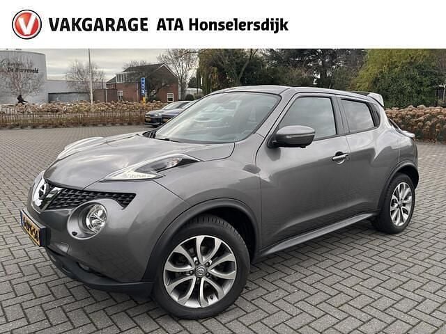 Grijs Gebruikt 2015 Nissan Juke S SUV | € 11.450 (Iets duurder) - Afbeelding 1/4