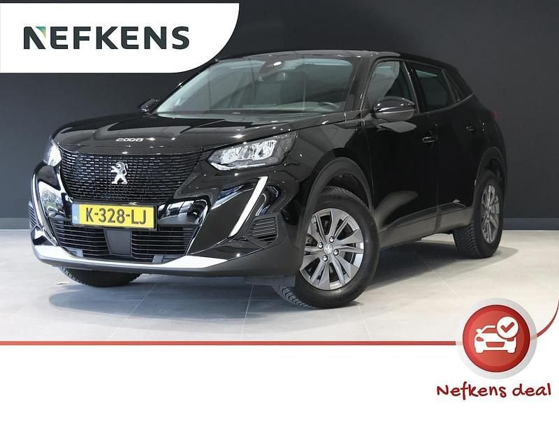 Zwart Gebruikt 2020 Peugeot e-2008 Active SUV | € 13.925 (Goede deal) - Afbeelding 1/3