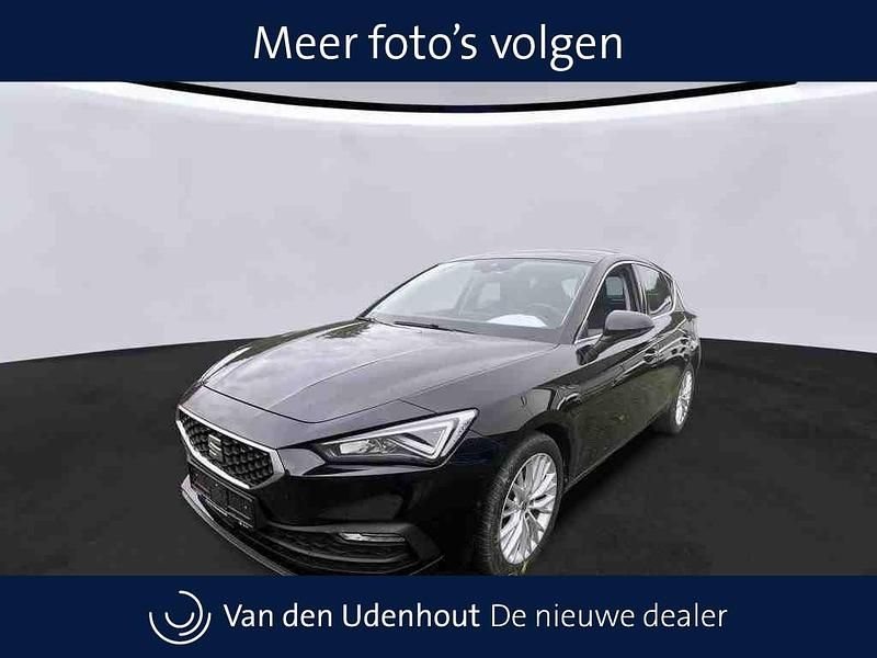 Zwart Gebruikt 2021 Seat Leon XCELLENCE Hatchback | € 23.540 (Eerlijke prijs) - Afbeelding 1/4