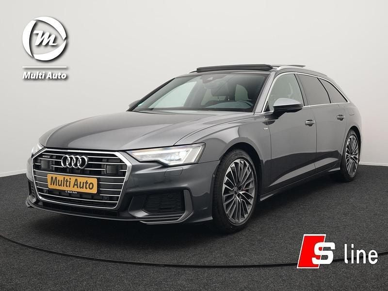 Grijs Gebruikt 2021 Audi A6 Competition Stationwagen | € 44.440 (Goede deal) - Afbeelding 1/4