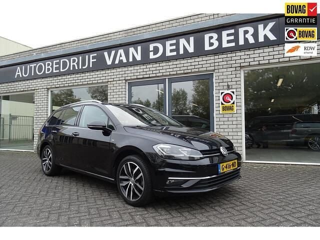Zwart Gebruikt 2019 VW Golf VII Highline Stationwagen | € 15.950 (Super prijs) - Afbeelding 1/4