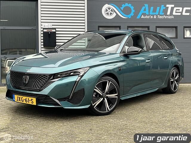 Occasion Peugeot 308 SW GT 131 PK (96 kW) 2022 Groen Stationwagen