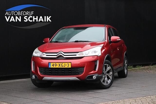 Rood Occasion 2012 Citroën C4 Aircross Exclusive SUV | € 8.950 - Afbeelding 1/4