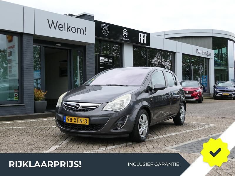Grijs Gebruikt 2012 Opel Corsa Business Edition Hatchback | € 4.990 (Iets duurder) - Afbeelding 1/4