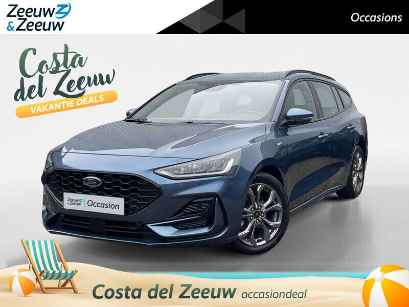 Chrome blue Gebruikt 2023 Ford Focus ST-Line Stationwagen | € 25.440 (Eerlijke prijs) - Afbeelding 1/4
