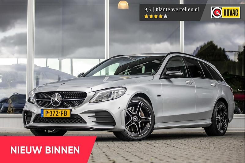 Grijs Gebruikt 2021 Mercedes C300 AMG Stationwagen | € 31.845 (Super prijs) - Afbeelding 1/4