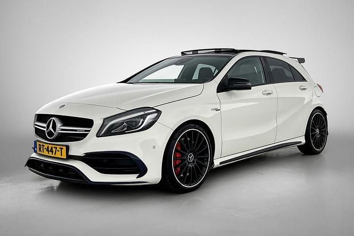 Wit Gebruikt 2015 Mercedes A45 AMG AMG Hatchback | € 25.995 (Duur) - Afbeelding 1/3