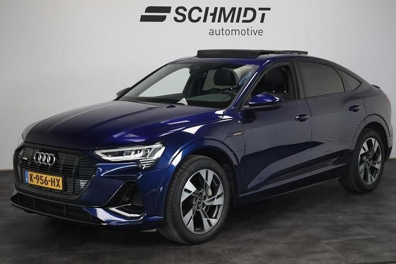 Blauw Gebruikt 2020 Audi e-tron Sportback Comfort SUV | € 39.995 (Eerlijke prijs) - Afbeelding 1/4