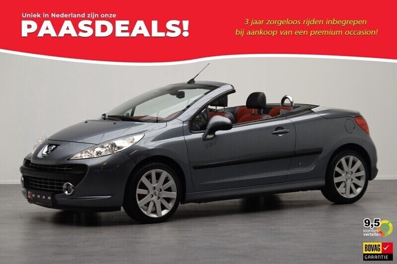 Grijs Gebruikt 2007 Peugeot 207 CC Sport Cabriolet | € 7.495 - Afbeelding 1/4