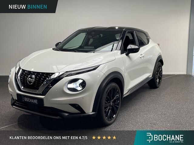 Twotone (pearl white/black) Gebruikt 2021 Nissan Juke Enigma SUV | € 18.250 (Eerlijke prijs) - Afbeelding 1/4