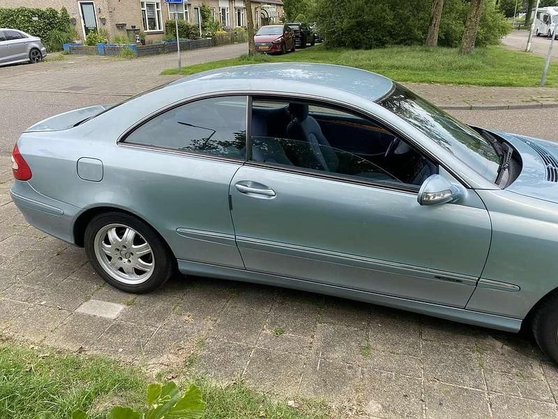 Occasion Mercedes CLK200 Elegance 163 PK (119 kW) 2003 Blauw Coupé