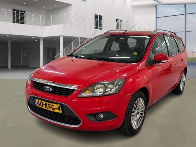 Rood Gebruikt 2009 Ford Focus Titanium Stationwagen | € 1.650 (Eerlijke prijs) - Afbeelding 1/4