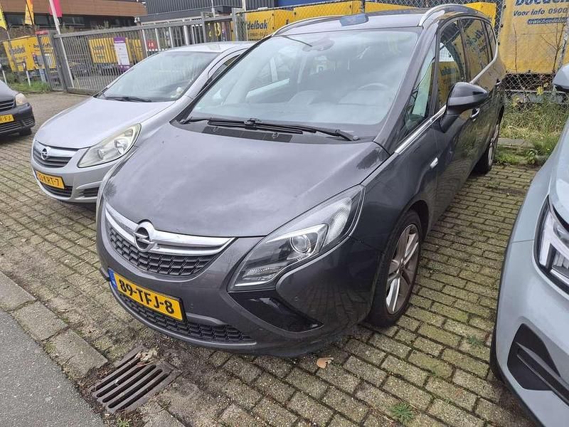 Grijs Gebruikt 2012 Opel Zafira Tourer Edition MPV | € 7.000 (Eerlijke prijs) - Afbeelding 1/4