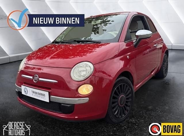 Rood Gebruikt 2008 Fiat 500 Pop Hatchback | € 3.990 (Eerlijke prijs) - Afbeelding 1/4