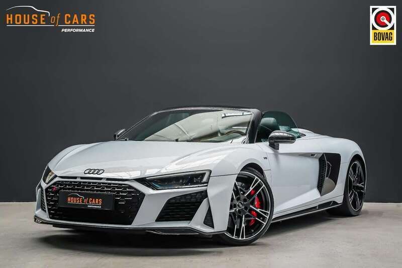 Grijs Gebruikt 2020 Audi R8 Spyder Exclusive Cabriolet | € 189.995 - Afbeelding 1/4