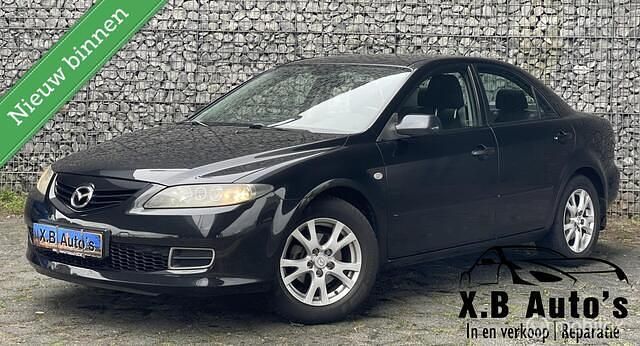 Zwart Occasion 2007 Mazda 6 Touring Sedan | € 2.840 (Eerlijke prijs) - Afbeelding 1/4
