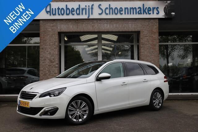 Wit Gebruikt 2017 Peugeot 308 Allure Stationwagen | € 10.695 (Eerlijke prijs) - Afbeelding 1/4