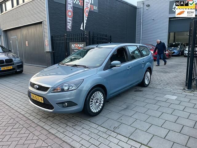 Groen Occasion 2008 Ford Focus Titanium Stationwagen | € 2.999 (Eerlijke prijs) - Afbeelding 1/4