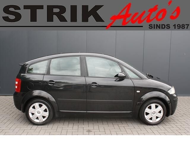 Zwart Gebruikt 2002 Audi A2 Exclusive Hatchback | € 3.494 (Iets duurder) - Afbeelding 1/4