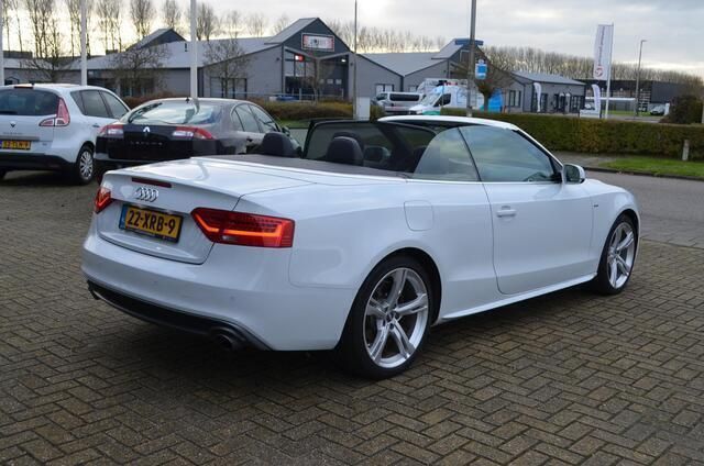 Occasion Audi A5 Cabriolet S-Line 170 PK (125 kW) 2012 Wit Cabriolet