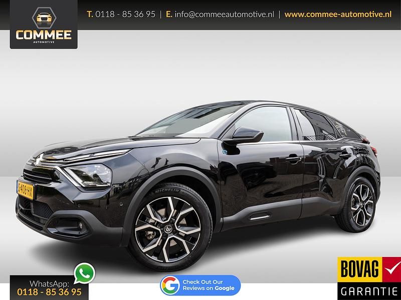 Zwart Gebruikt 2022 Citroën e-C4 Shine SUV | € 16.944 (Goede deal) - Afbeelding 1/4