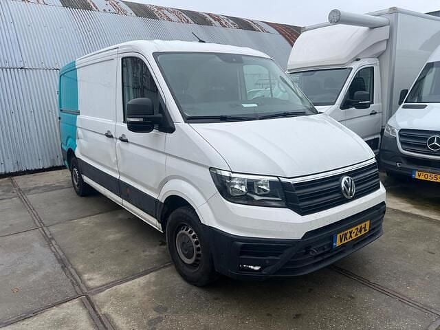 Wit Occasion 2021 VW Crafter Van | € 4.999 (Duur) - Afbeelding 1/4