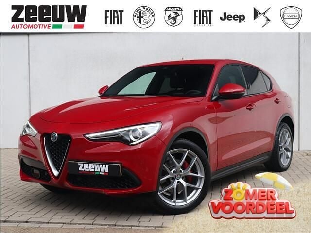 Rood Gebruikt 2019 Alfa Romeo Stelvio Super SUV | € 31.900 (Goede deal) - Afbeelding 1/4