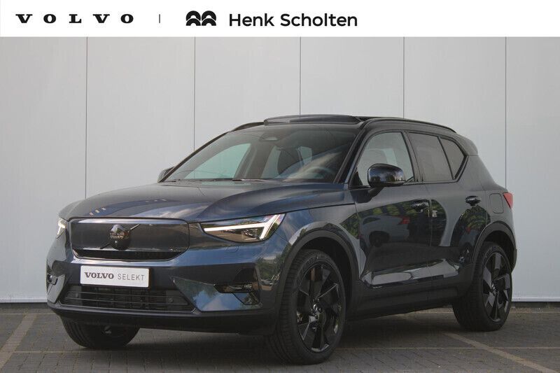 Blauw Nieuw 2025 Volvo EX40 Ultra SUV | € 55.950 (Eerlijke prijs) - Afbeelding 1/4