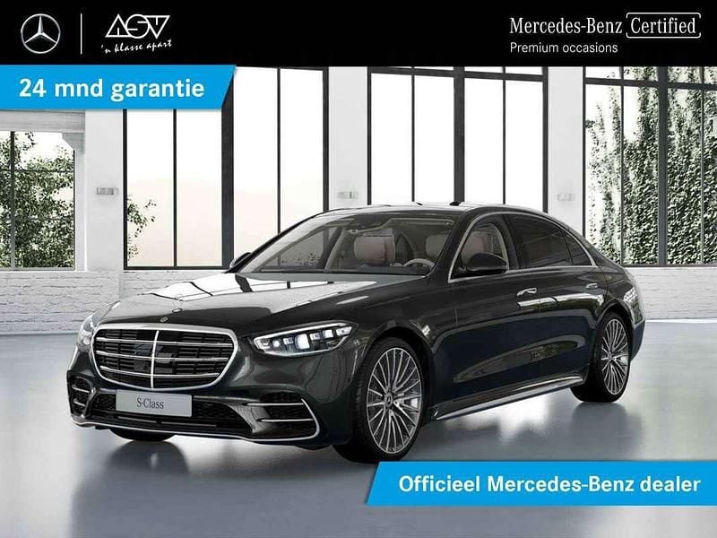 Grijs Gebruikt 2022 Mercedes S500 AMG line Sedan | € 114.895 (Duur) - Afbeelding 1/4