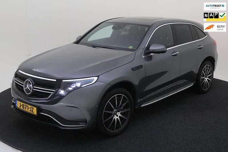 Grijs Gebruikt 2019 Mercedes EQC400 Premium SUV | € 30.995 (Eerlijke prijs) - Afbeelding 1/4