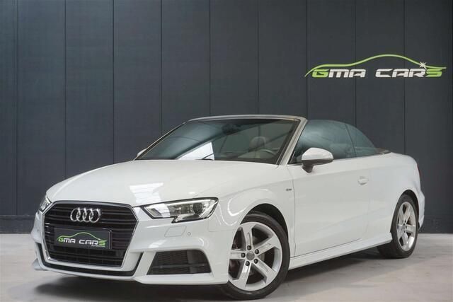 Wit Gebruikt 2018 Audi A3 Cabriolet S-Line Cabriolet | € 22.499 (Super prijs) - Afbeelding 1/4
