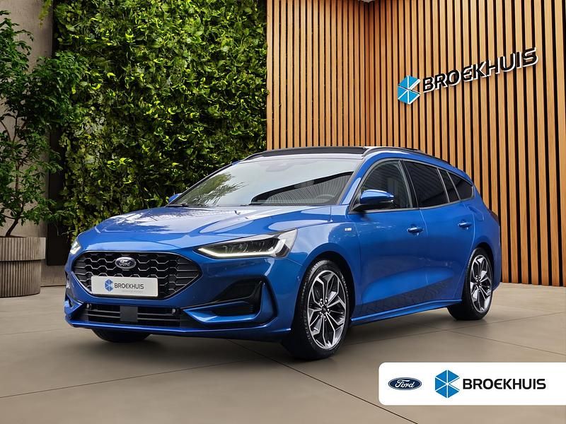Blauw Gebruikt 2024 Ford Focus ST-Line X Stationwagen | € 28.745 (Duur) - Afbeelding 1/4