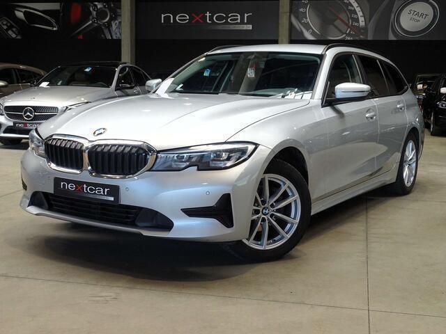 Zilver Gebruikt 2021 BMW 316 Sport Line Stationwagen | € 24.790 (Eerlijke prijs) - Afbeelding 1/4