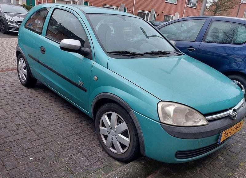 Blauw Gebruikt 2003 Opel Corsa Njoy Hatchback | € 850 (Eerlijke prijs) - Afbeelding 1/4