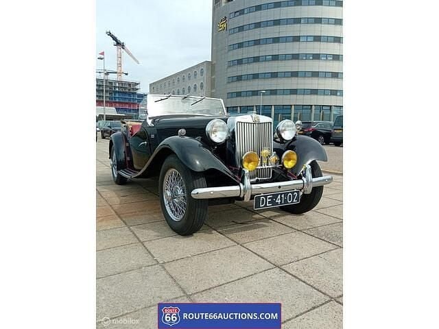 Zwart Gebruikt 1951 MG TD Cabriolet | € 15.500 - Afbeelding 1/4