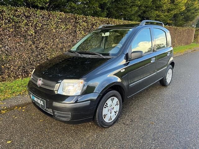 Zwart Gebruikt 2008 Fiat Panda Hatchback | € 3.499 (Duur) - Afbeelding 1/4