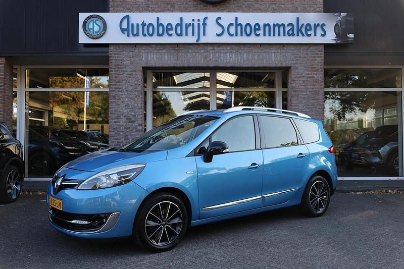 Blauw Gebruikt 2013 Renault Grand Scénic III Bose Edition MPV | € 5.490 (Eerlijke prijs) - Afbeelding 1/4