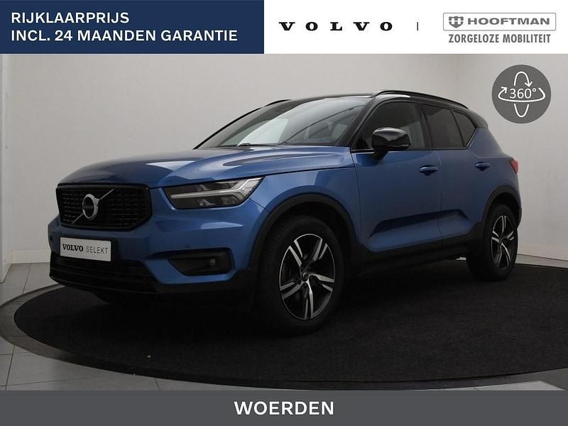 Blauw Gebruikt 2021 Volvo XC40 R-Design SUV | € 31.900 (Iets duurder) - Afbeelding 1/4