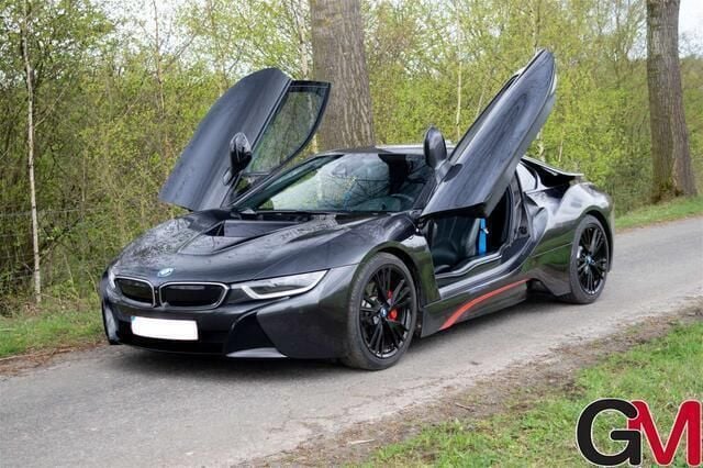 Zwart Gebruikt 2016 BMW i8 Comfort Edition Coupé | € 76.200 - Afbeelding 1/4