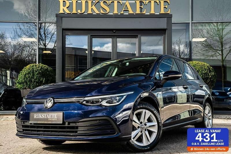 Blauw Gebruikt 2022 VW Golf VIII Style Hatchback | € 26.900 (Super prijs) - Afbeelding 1/4