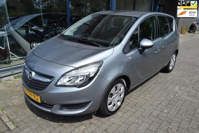Grijs Gebruikt 2014 Opel Meriva MPV | € 5.950 (Eerlijke prijs) - Afbeelding 1/4