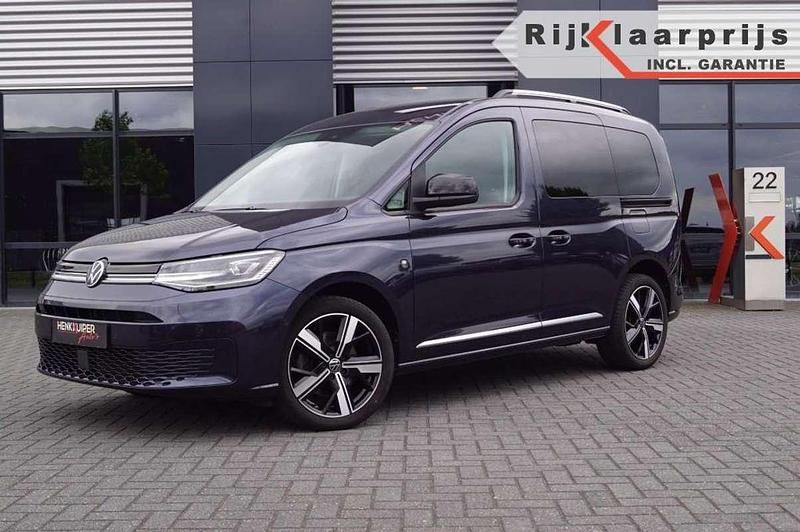 Blauw Gebruikt 2021 VW Caddy Style MPV | € 36.450 - Afbeelding 1/4