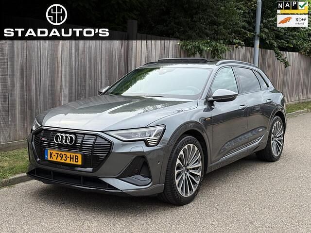 Grijs Gebruikt 2020 Audi e-tron S-Line SUV | € 32.999 (Eerlijke prijs) - Afbeelding 1/4