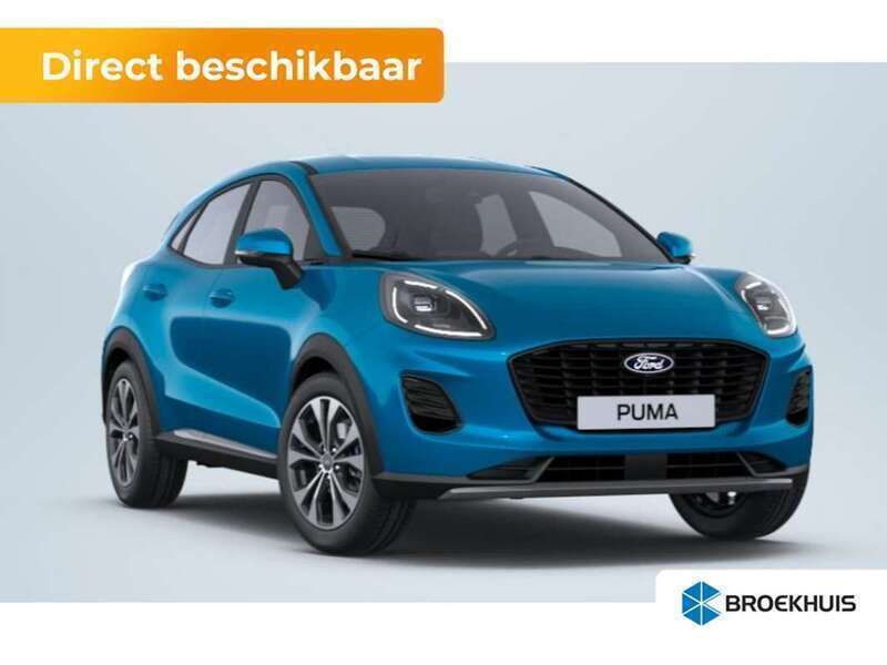 Blauw, metallic lak Nieuw 2025 Ford Puma Titanium SUV | € 31.960 (Goede deal) - Afbeelding 1/4